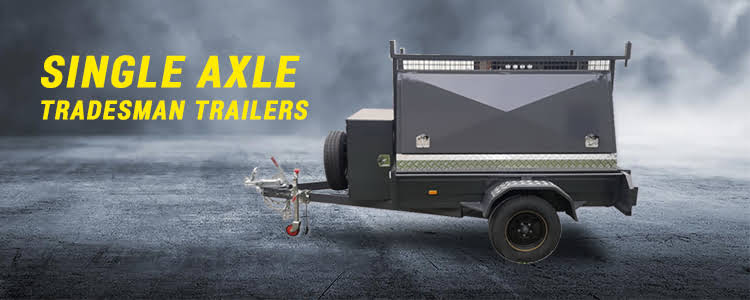 Single axle builder tradesman trailers (1)